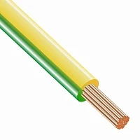 Провод ПуГВ (ПВ-3) 185 мм² желто-зеленый